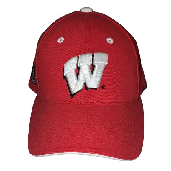 Wisconsin Badgers Logo NCAA Adjustable Baseball Hat Cap HMI Headwear - Picture 1 of 9